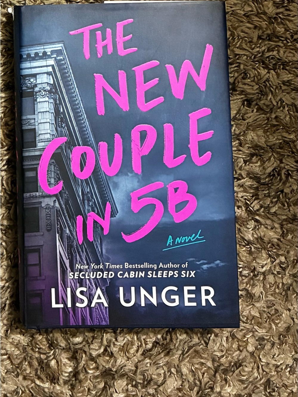 The New Couple in 5B - Pink & Gray Hardcover Novel